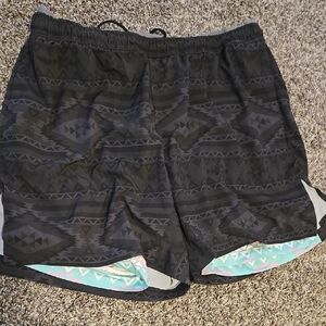 Chubbies XL Black Geometric Shorts